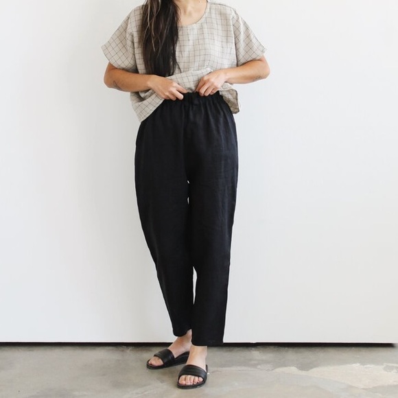 Eli & Barry Pants - Eli & Barry Pant 1 in organic hemp cotton canvas